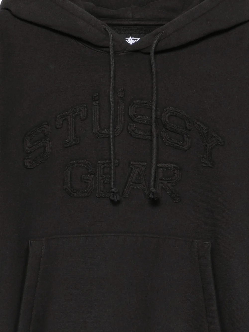 Stüssy Gear hoodie met logo Zwart