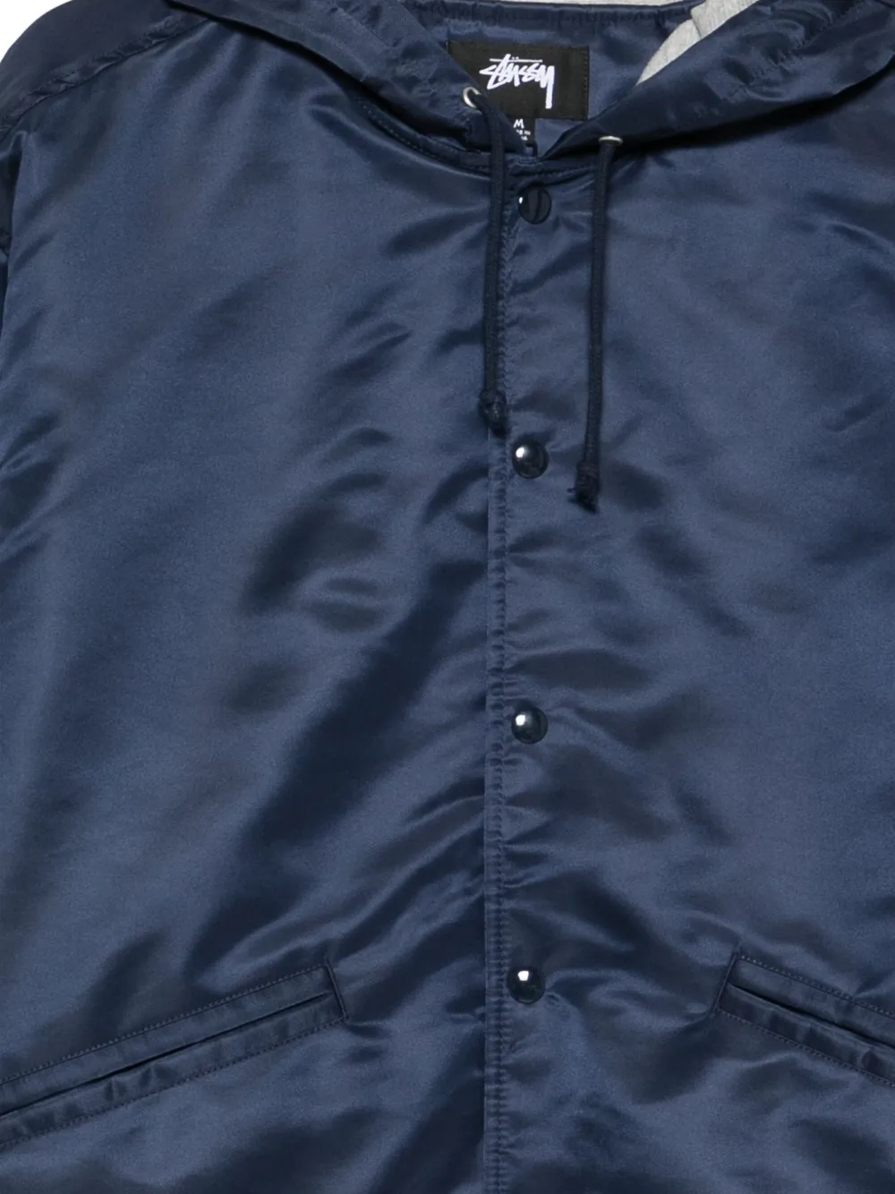  Stüssy Hooded Jacket - Blue 