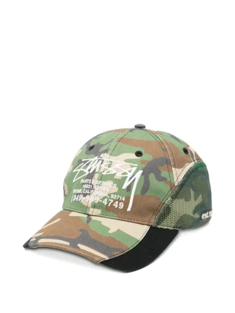 Stüssy camouflage mesh hat