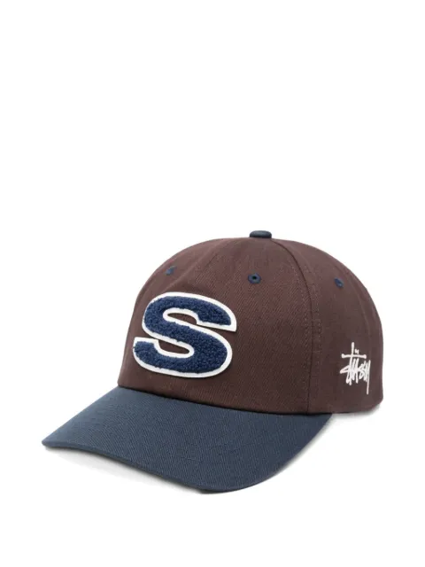 Stüssy panelled logo-patch hat