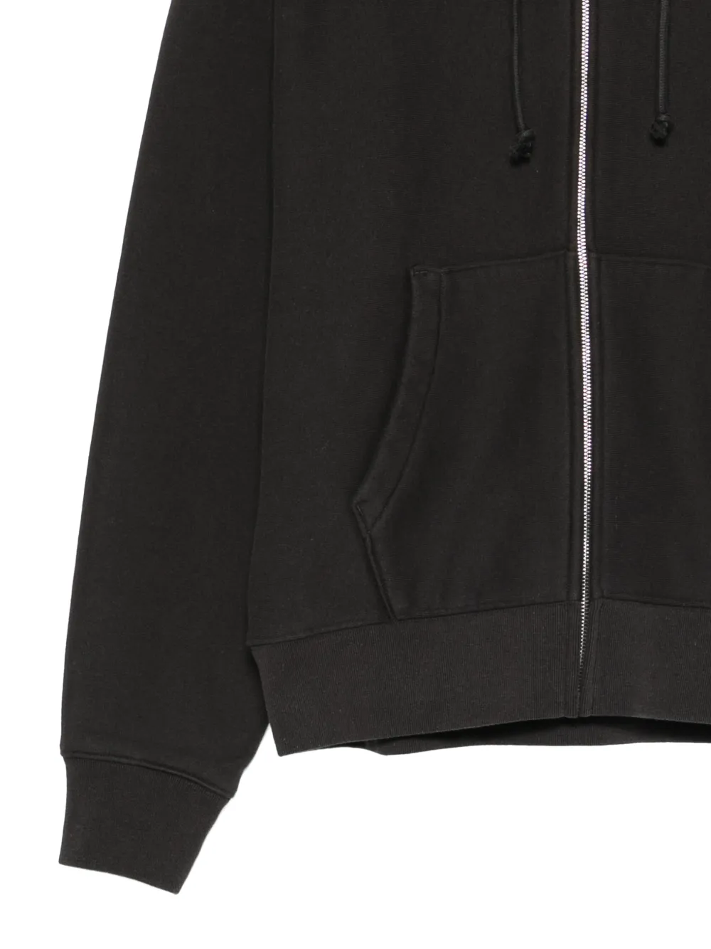 Stüssy Hoodie met rits Zwart