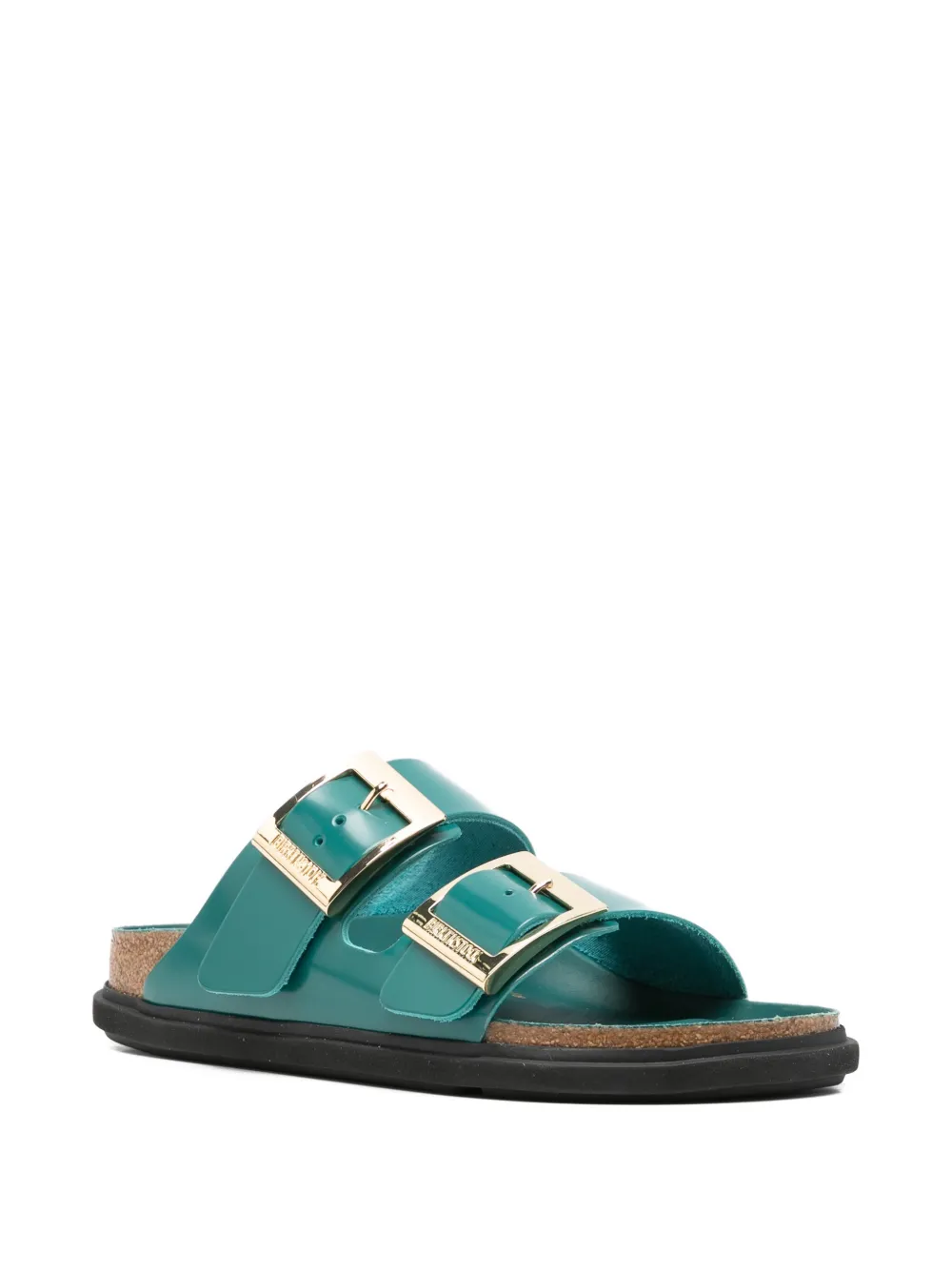 Birkenstock Arizona sandalen met gesp Groen