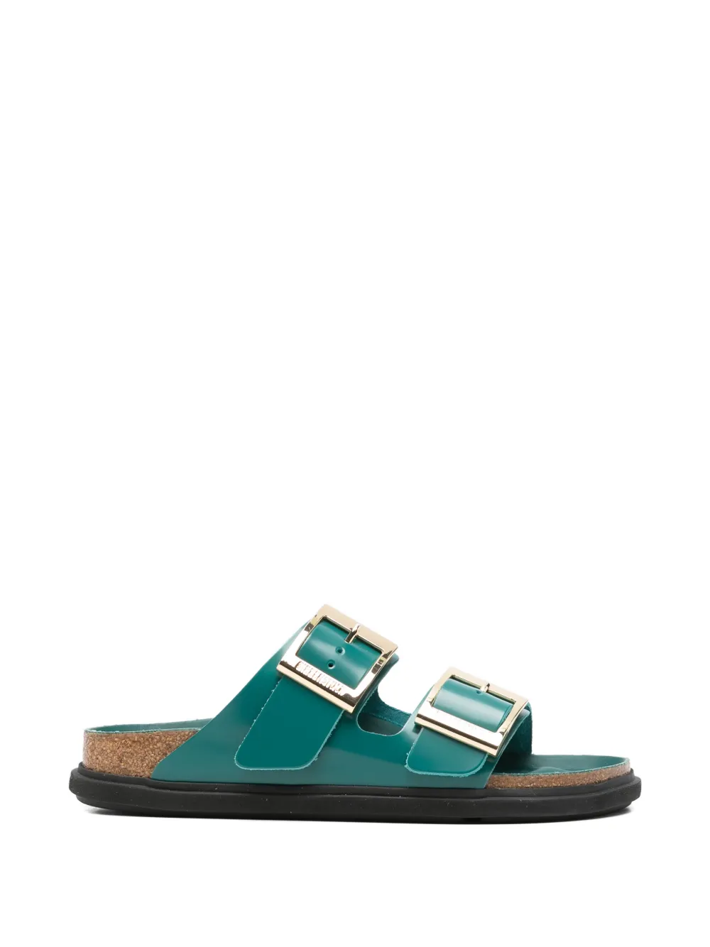 Birkenstock Arizona sandalen met gesp Groen