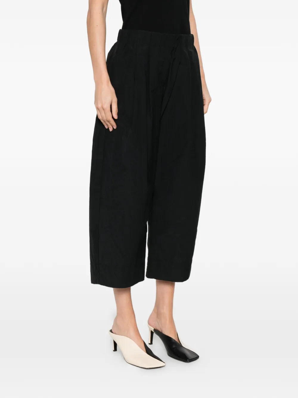  Apuntob Pleated Trousers - Black 
