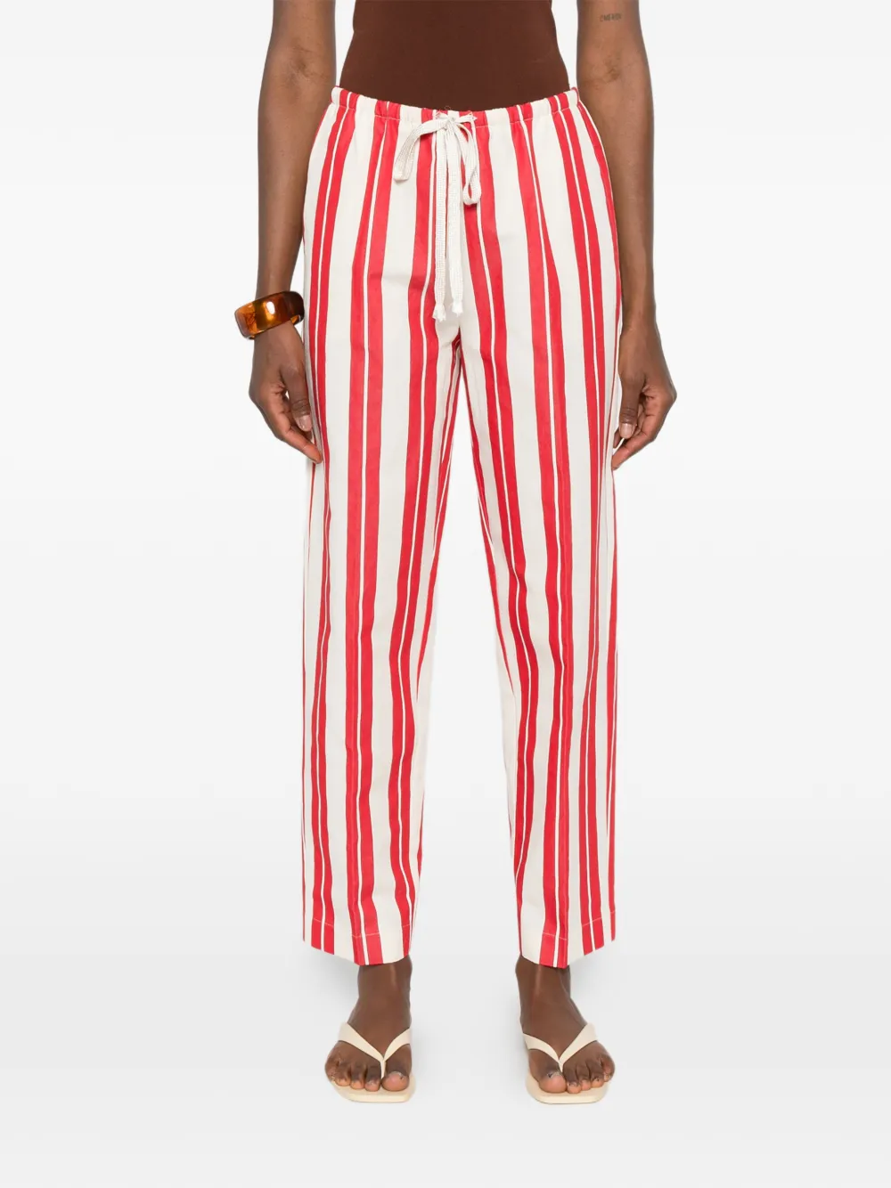 Forte Broek met trekkoord Rood