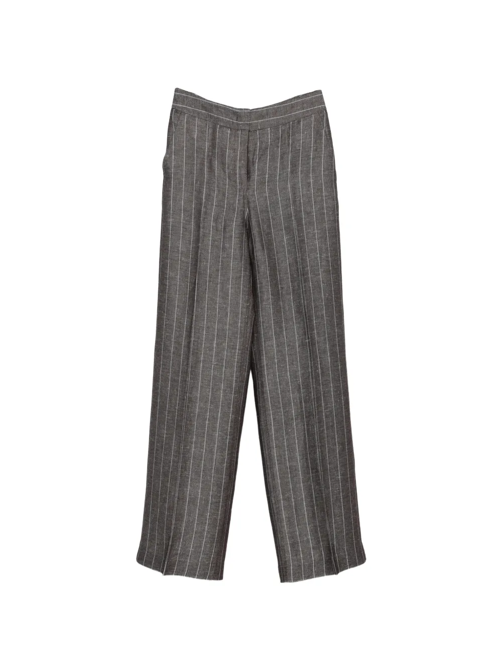 Via Masini 80 stripped trousers - Blu