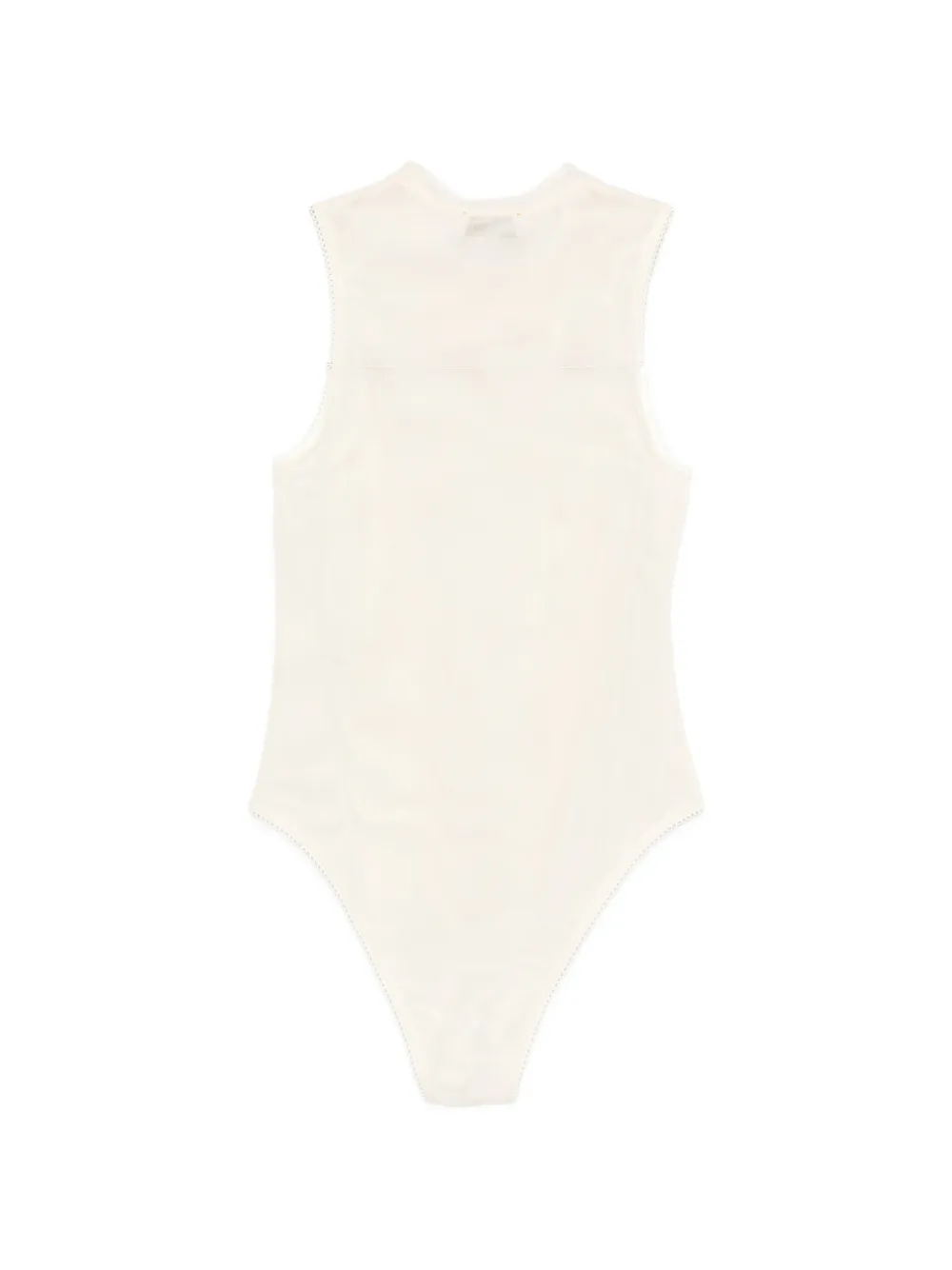  Forte Forte Scalloped-trim Top - Neutrals 