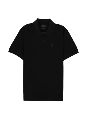 Moncler Camisa Polo Com Bolso Pespontado e Zíper | Preto | FARFETCH BR