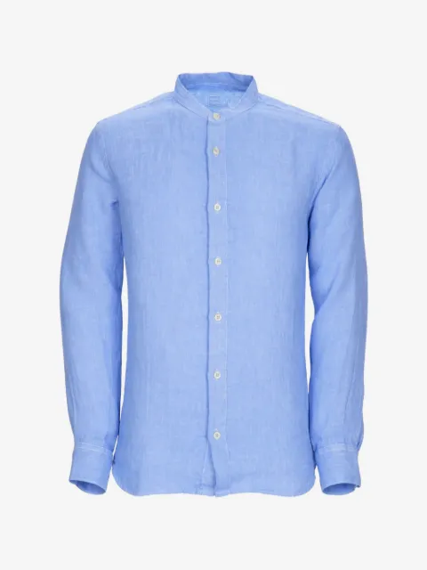 120% Lino linen long-sleeve shirt