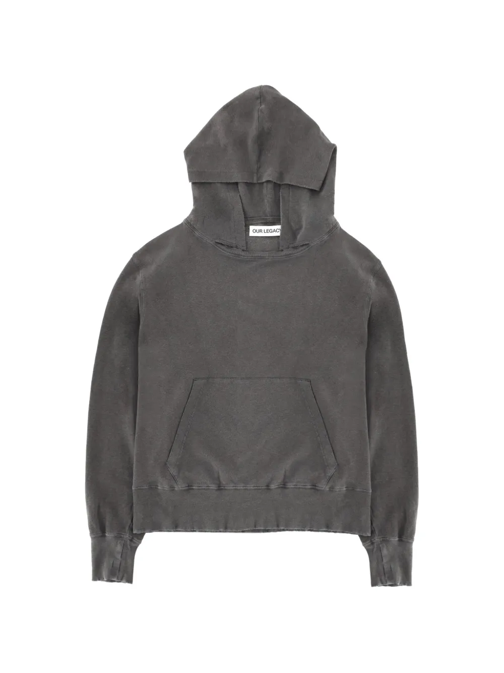 OUR LEGACY Relic pocket hoodie - Grigio