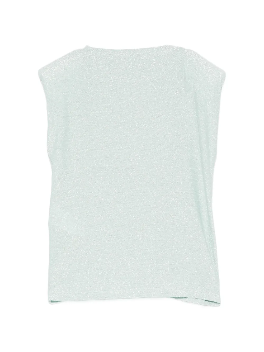 Miss Grant Kids Mouwloos T-shirt met glitter Groen