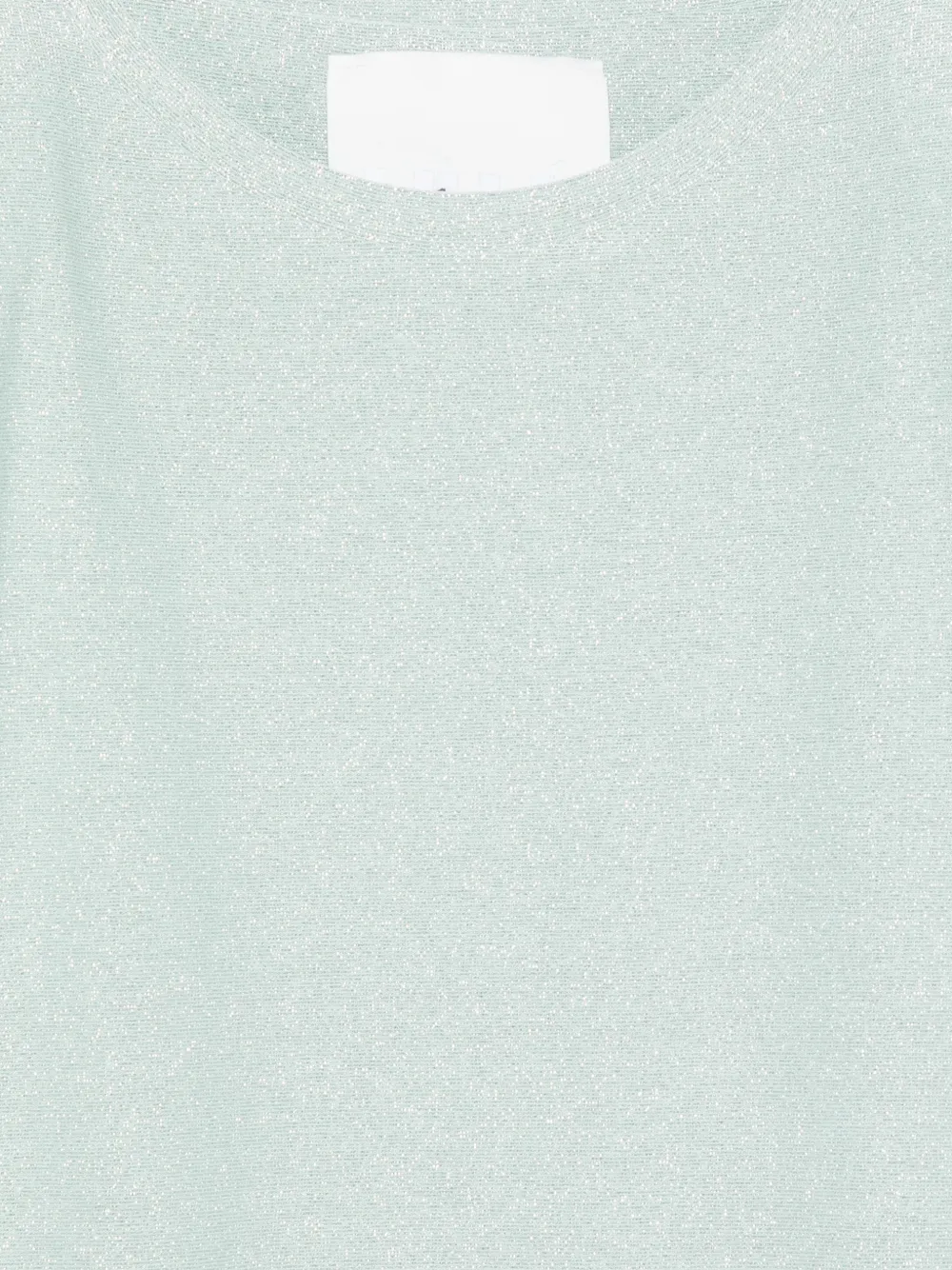 Miss Grant Kids Mouwloos T-shirt met glitter Groen