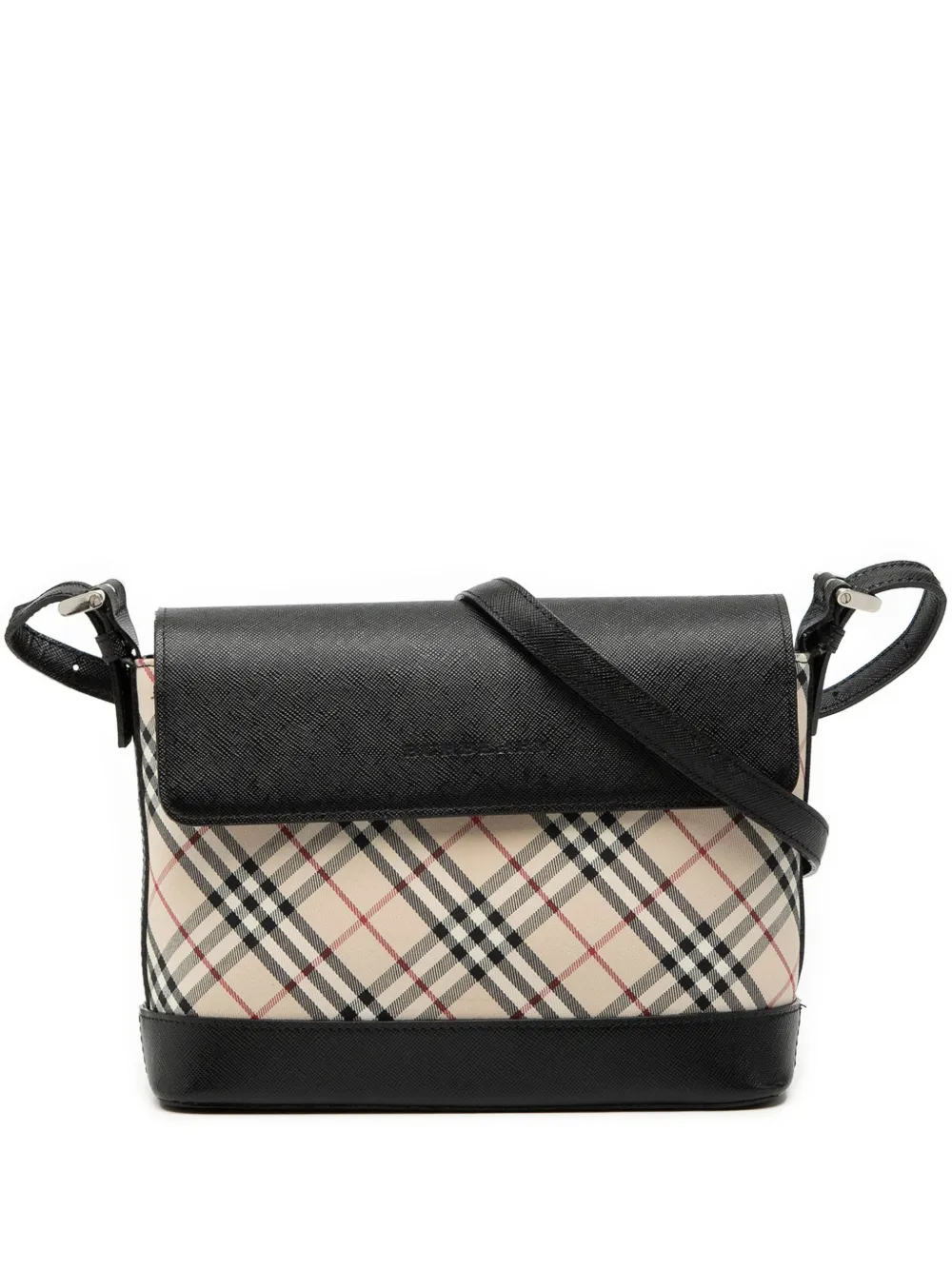 Burberry Pre-Owned 2000-2017 Nova Check Canvas crossbody bag - Braun