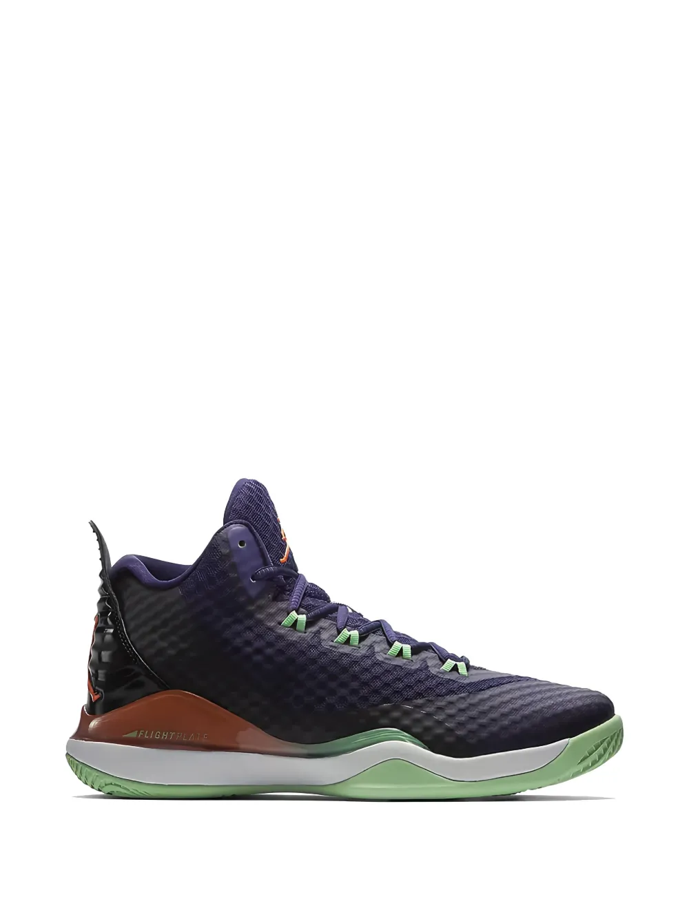 Jordan Super.Fly 3 PO "Ink/Bright Mandarin/Black/White" sneakers - Viola