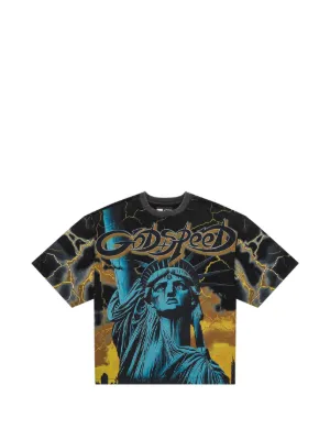 m*o様 GODSPEED GONE FISHING LAYERED T-SHI GODSPEED Gone Fishing Layered T-shirt | Black | FARFETCH