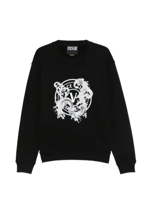 Versace Jeans Couture logo crew-neck sweatshirt