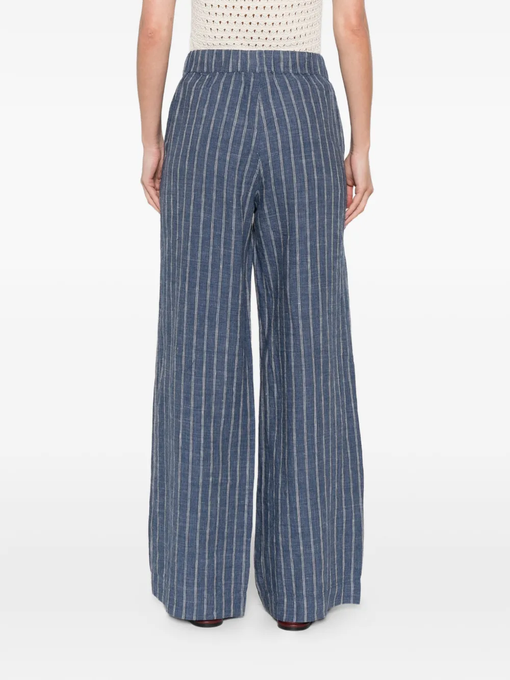 JcSophie Gestreepte broek Blauw