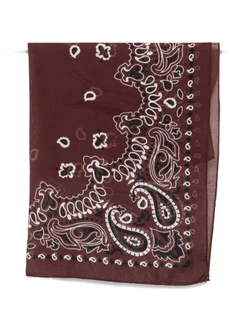 Destin paisley-printed scarf