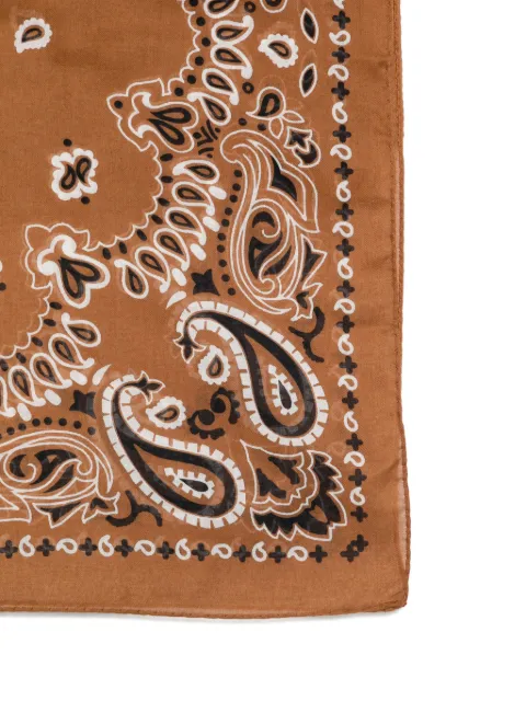 Destin paisley-print bandana scarf