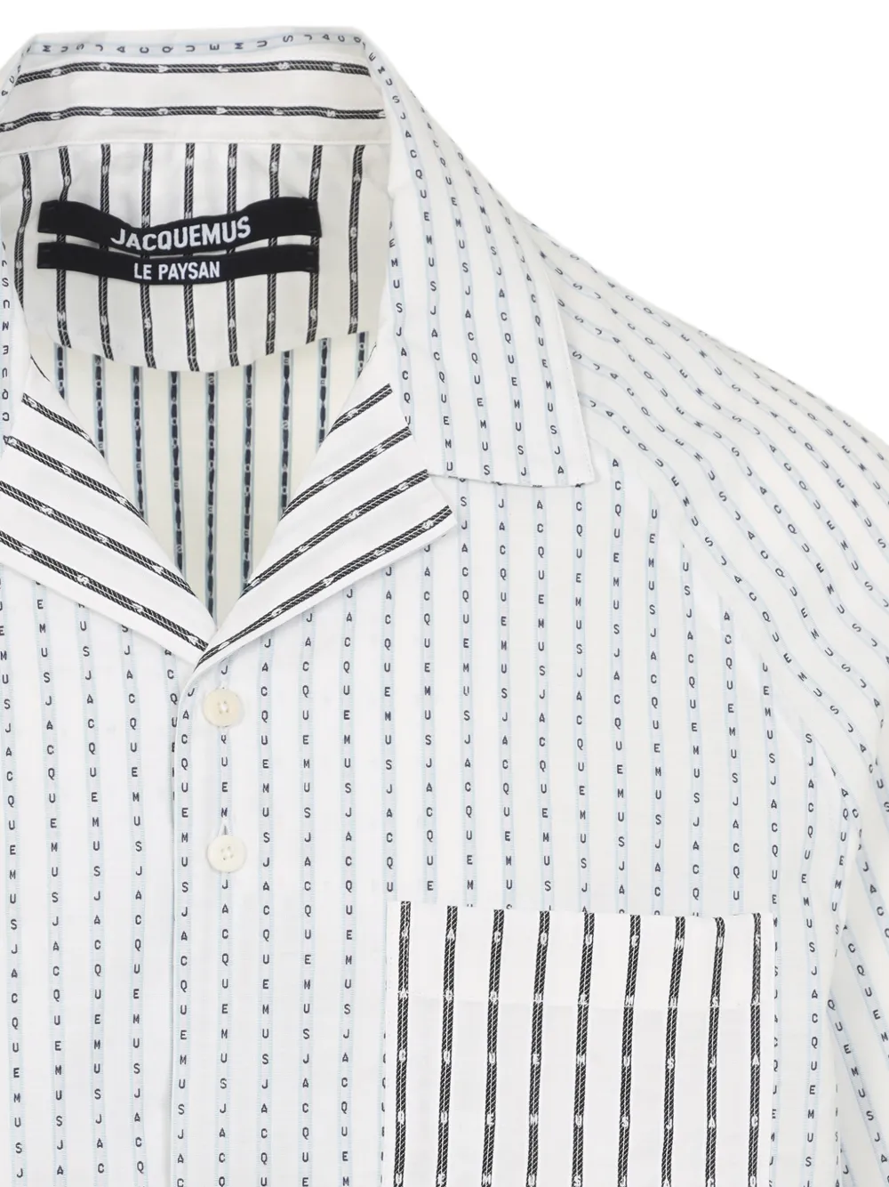  Jacquemus The Romarin Shirt - White 