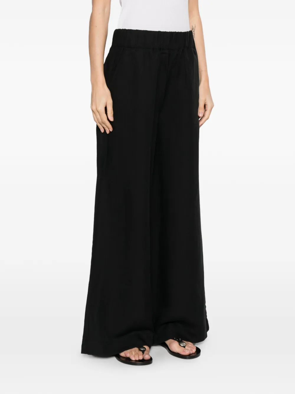  Jcsophie Elasticated Palazzo Pants - Black 
