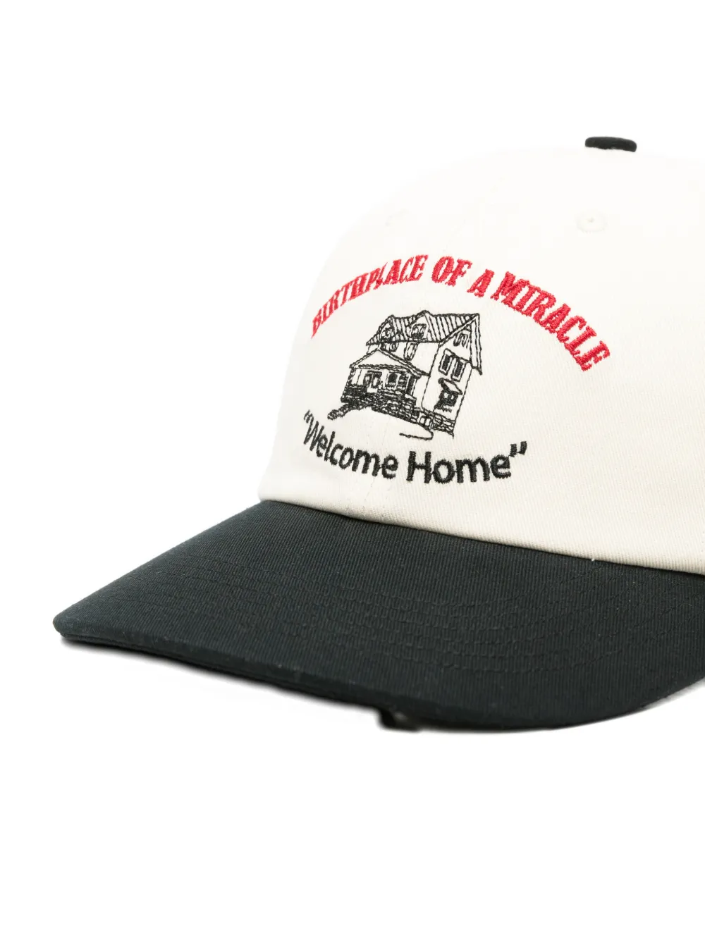  Paly Hollywood Welcome Home Two-tone Baseball Cap - Neutrals 