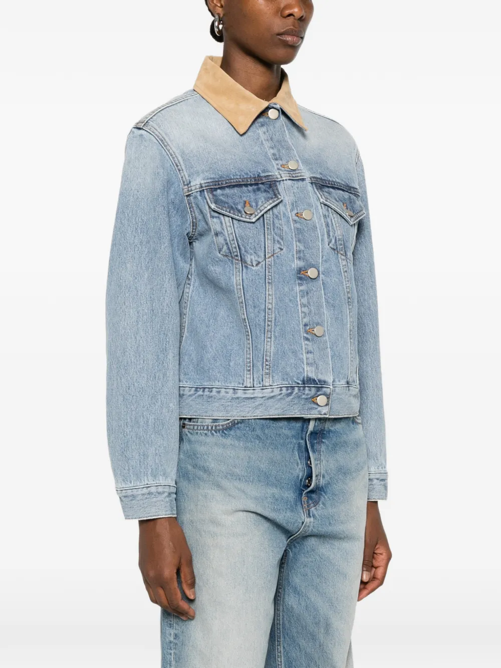  Róhe Collar Pocket Jacket - Blue 