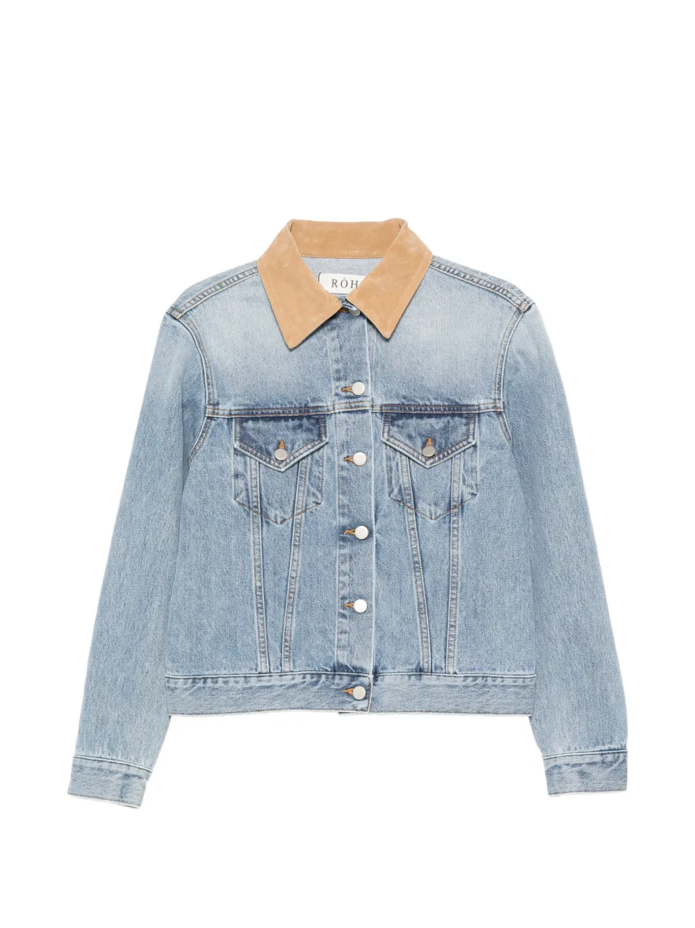 Róhe collar pocket jacket - Blu