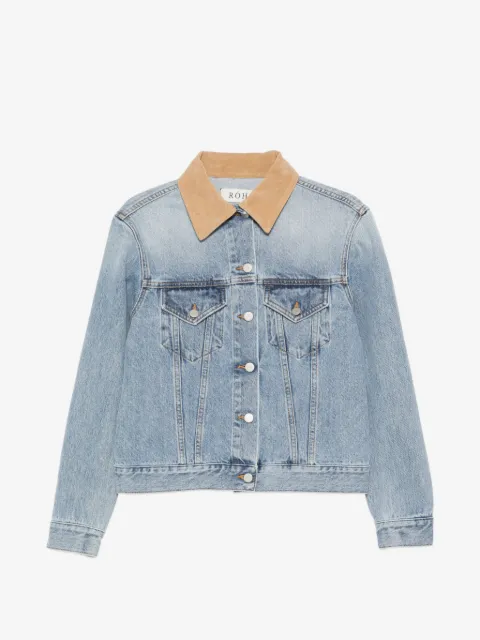 Róhe collar pocket jacket