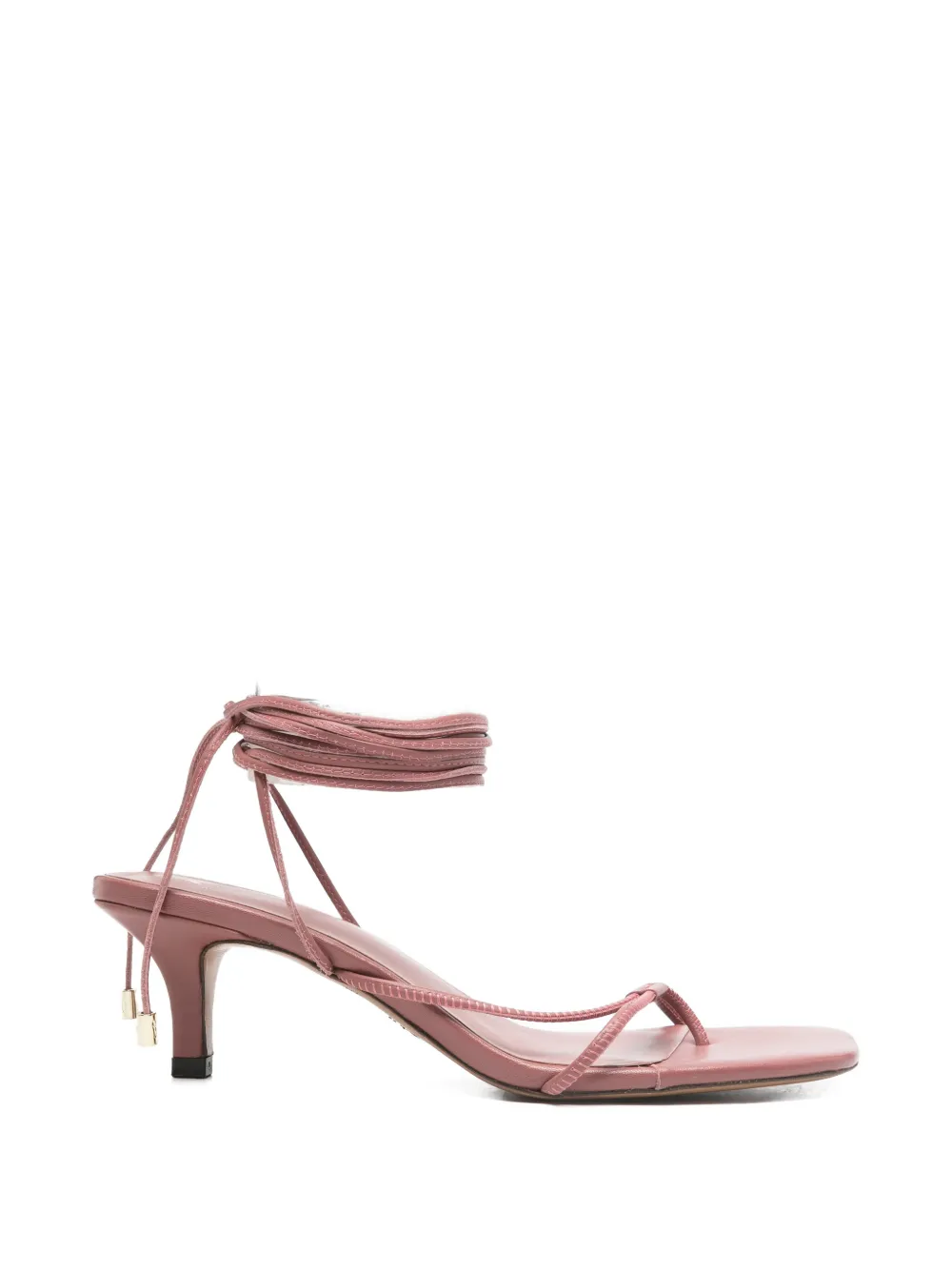 Patrizia Pepe leather sandals Roze