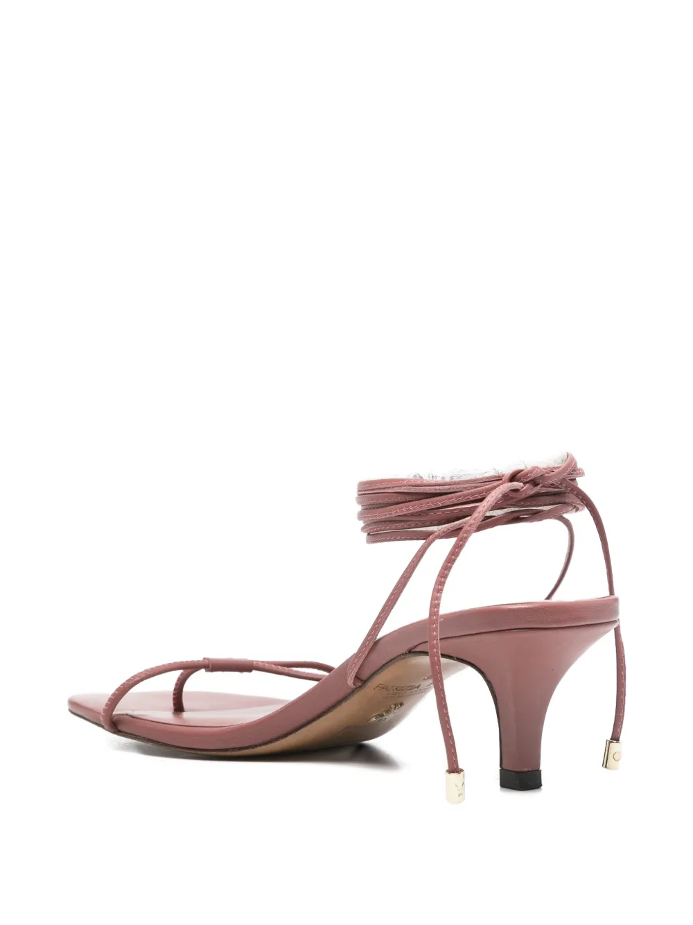 Patrizia Pepe leather sandals Roze