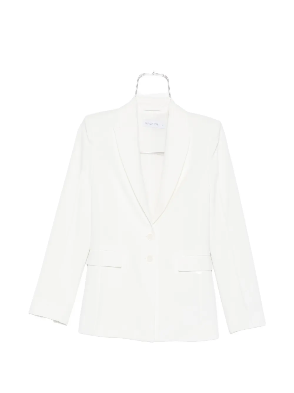 Patrizia Pepe single-breasted blazer - Bianco