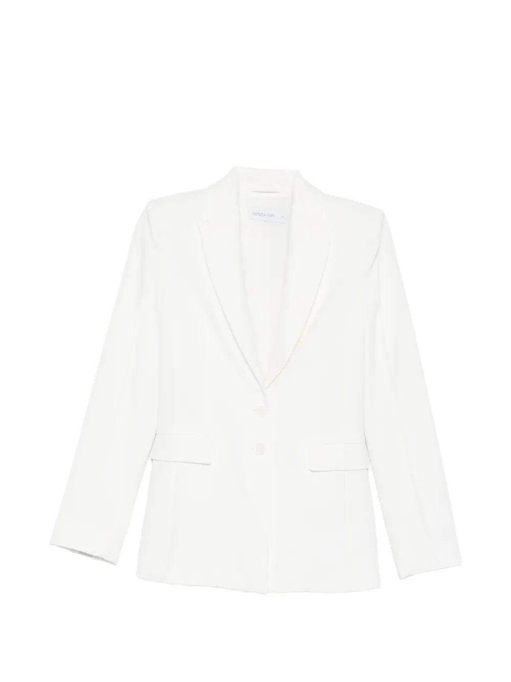 Patrizia Pepe single-breasted blazer - Bianco