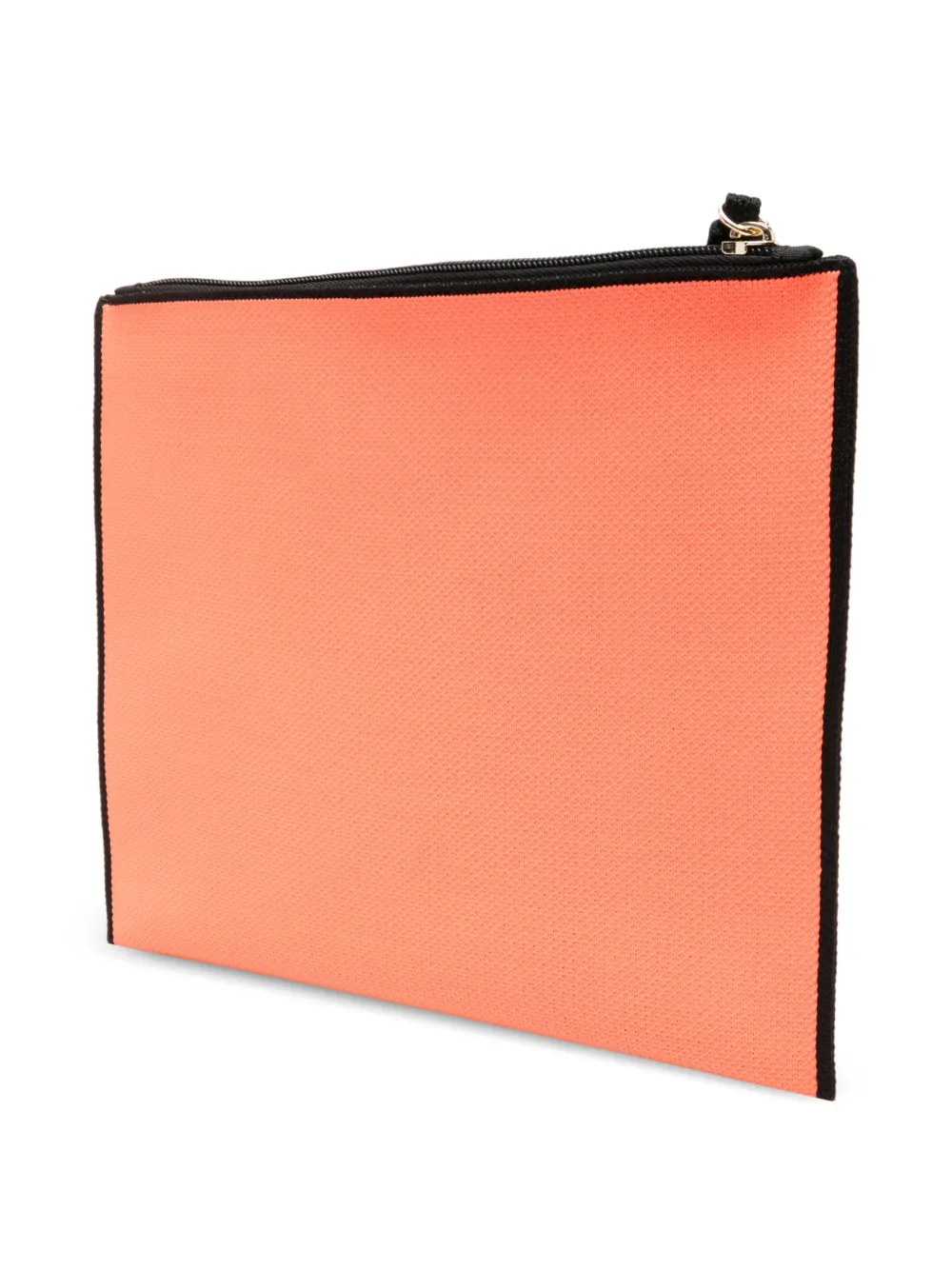 Patrizia Pepe In The City clutch met logoprint Oranje