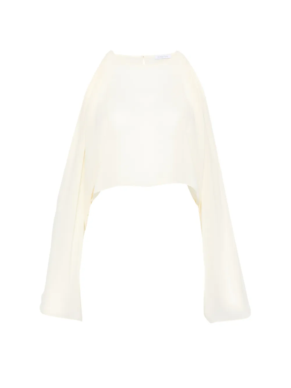 Patrizia Pepe halterneck cape scarf - Toni neutri