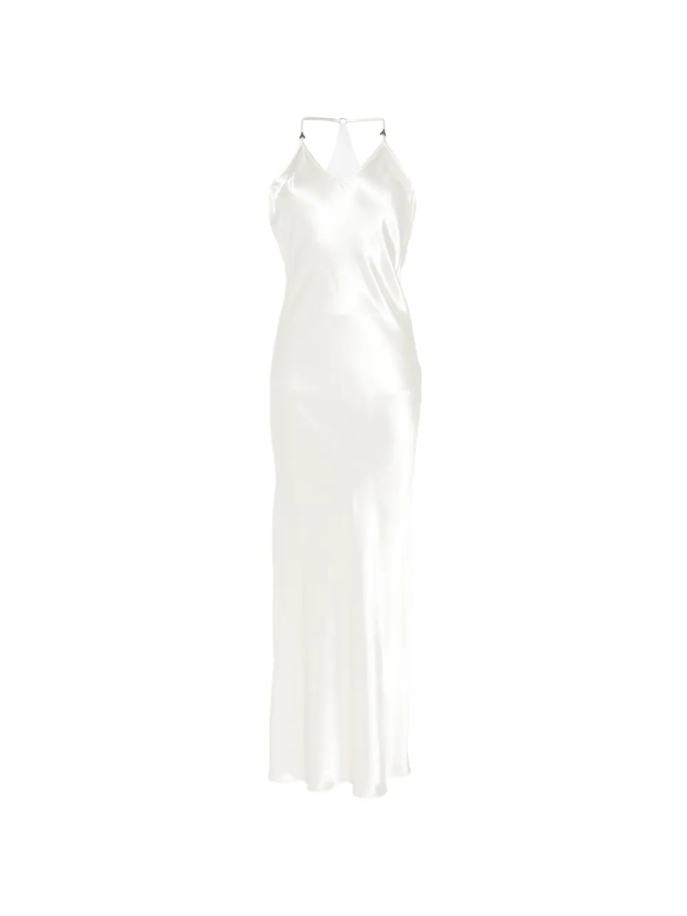 Patrizia Pepe V-neck maxi dress - Toni neutri