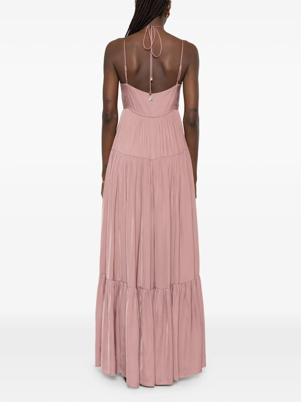 Patrizia Pepe Maxi-jurk met uitgesneden detail Roze