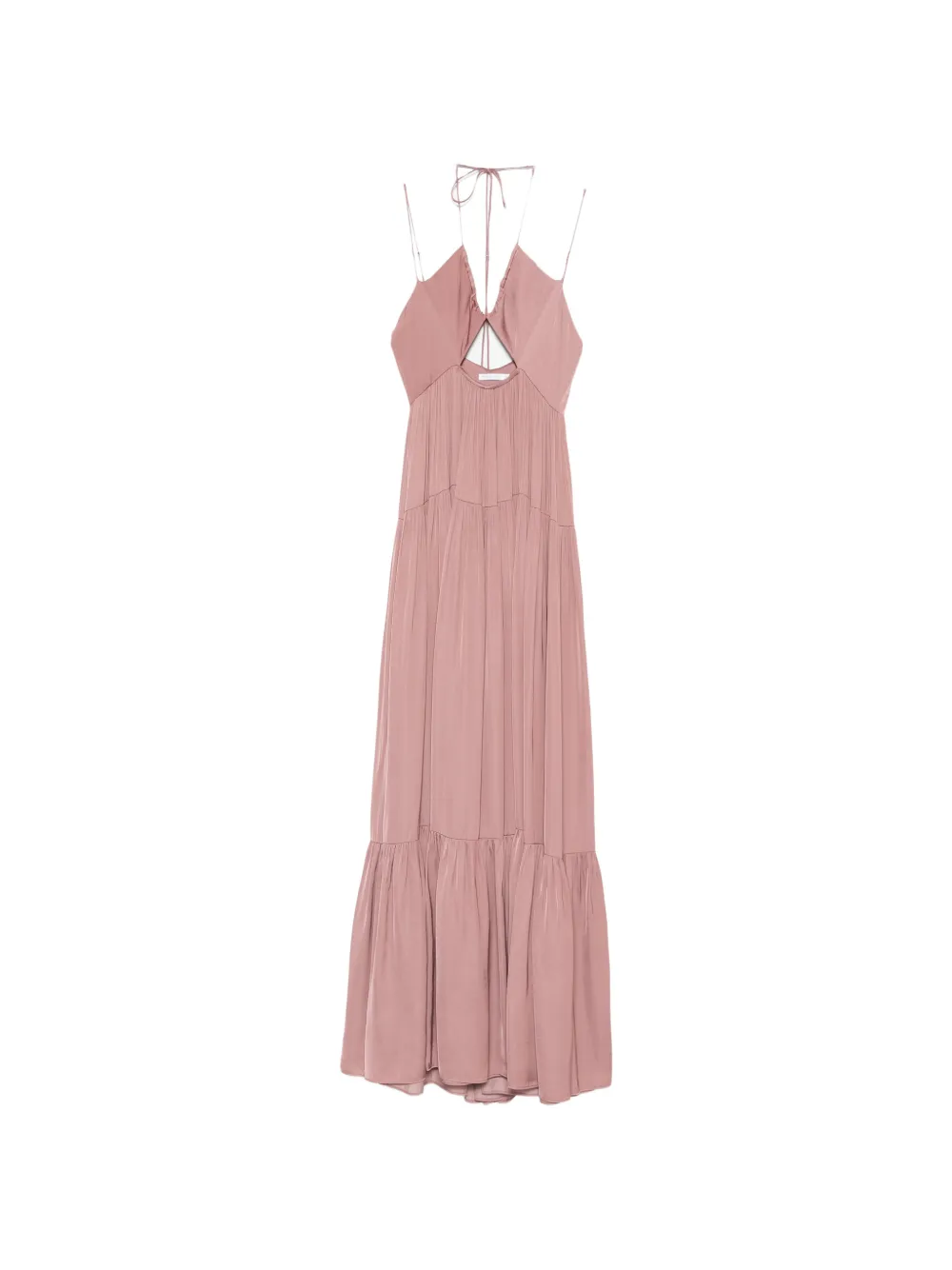 Patrizia Pepe cut-out detail maxi dress - Rosa