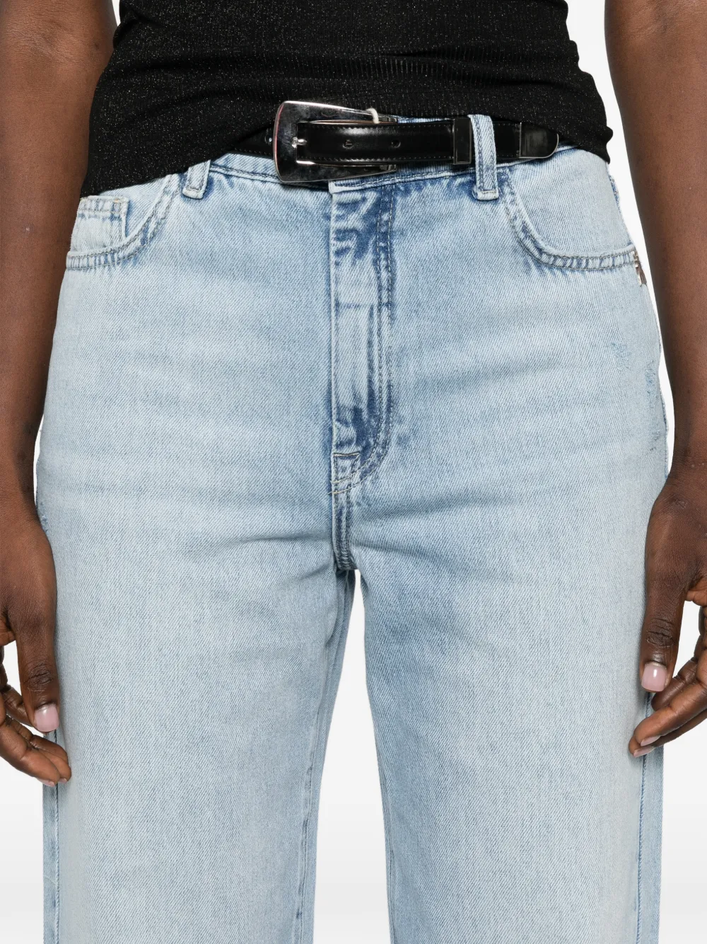 Patrizia Pepe Straight jeans Blauw