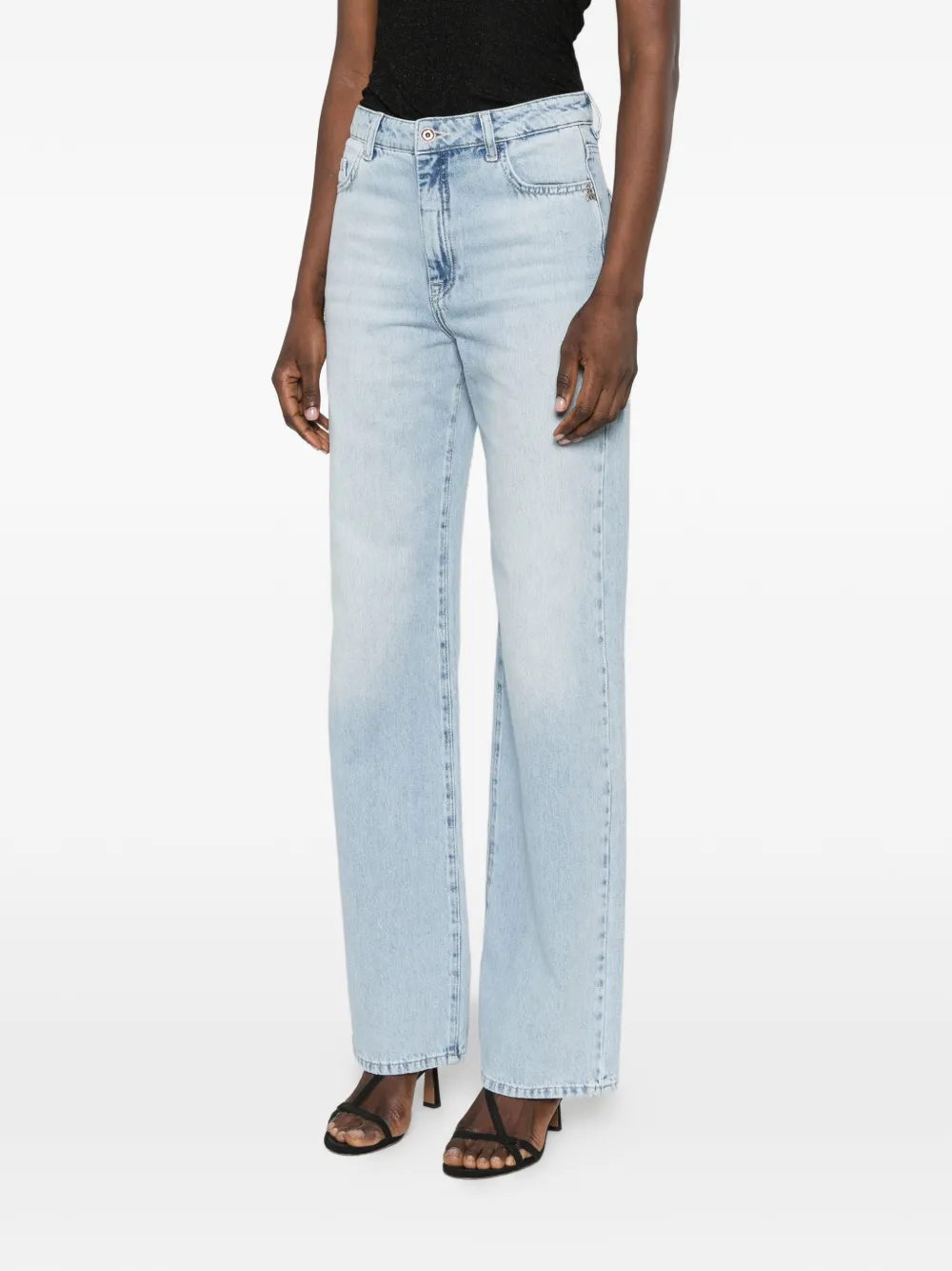 Patrizia Pepe Straight jeans Blauw