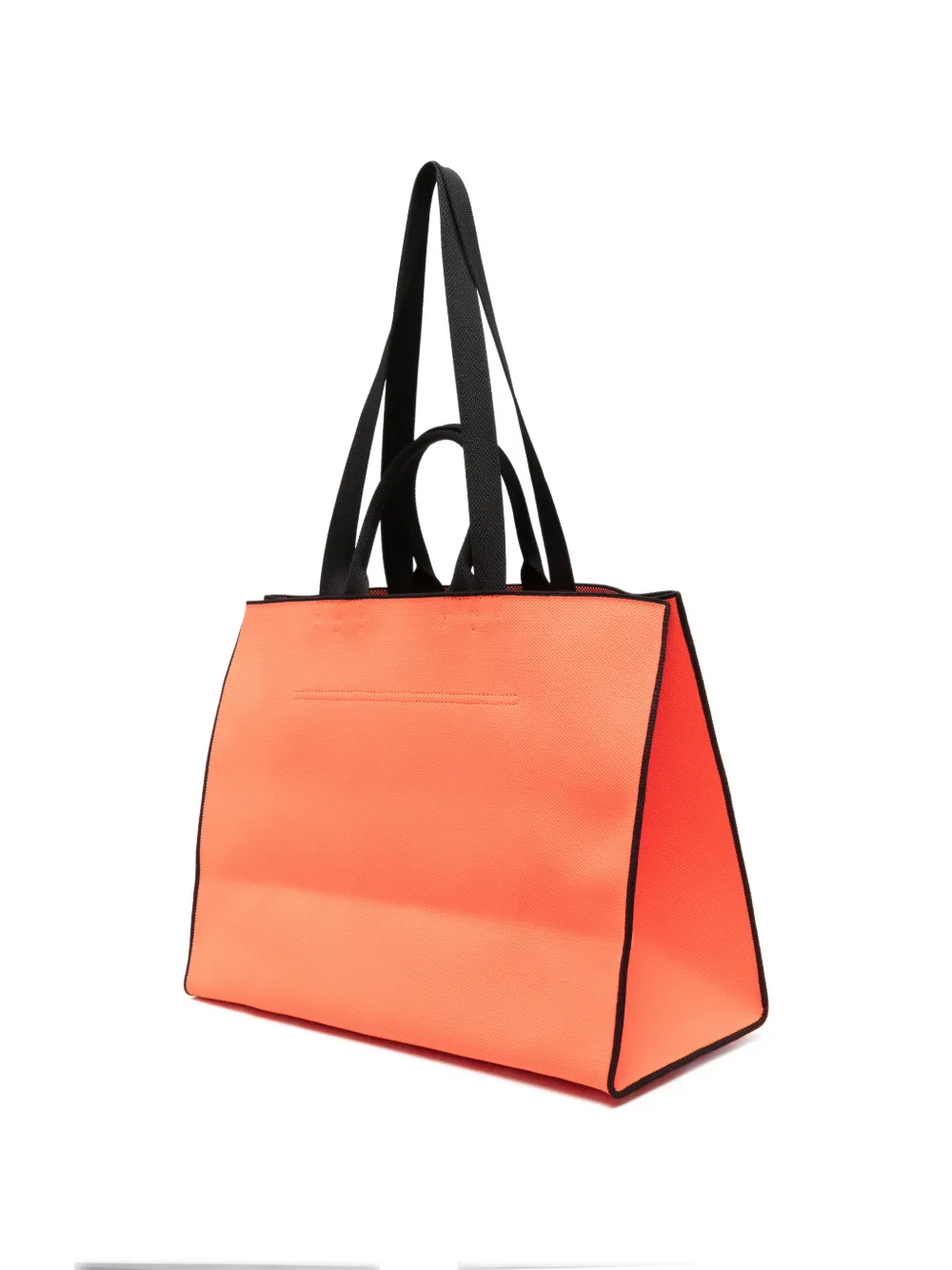 Patrizia Pepe Intarsia shopper Oranje