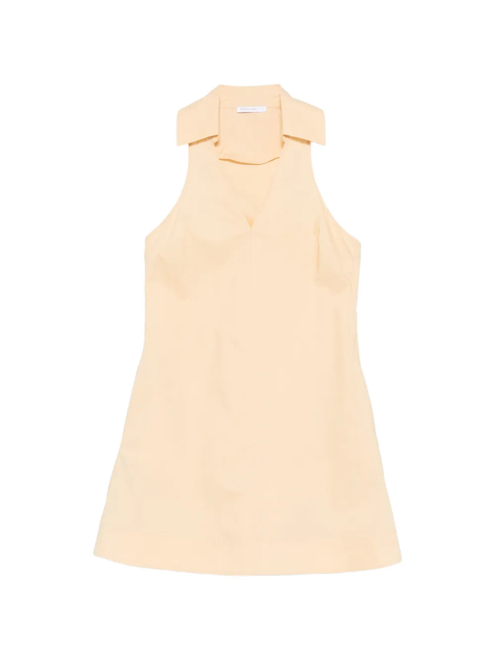 Patrizia Pepe V-neck cotton mini dress - Giallo