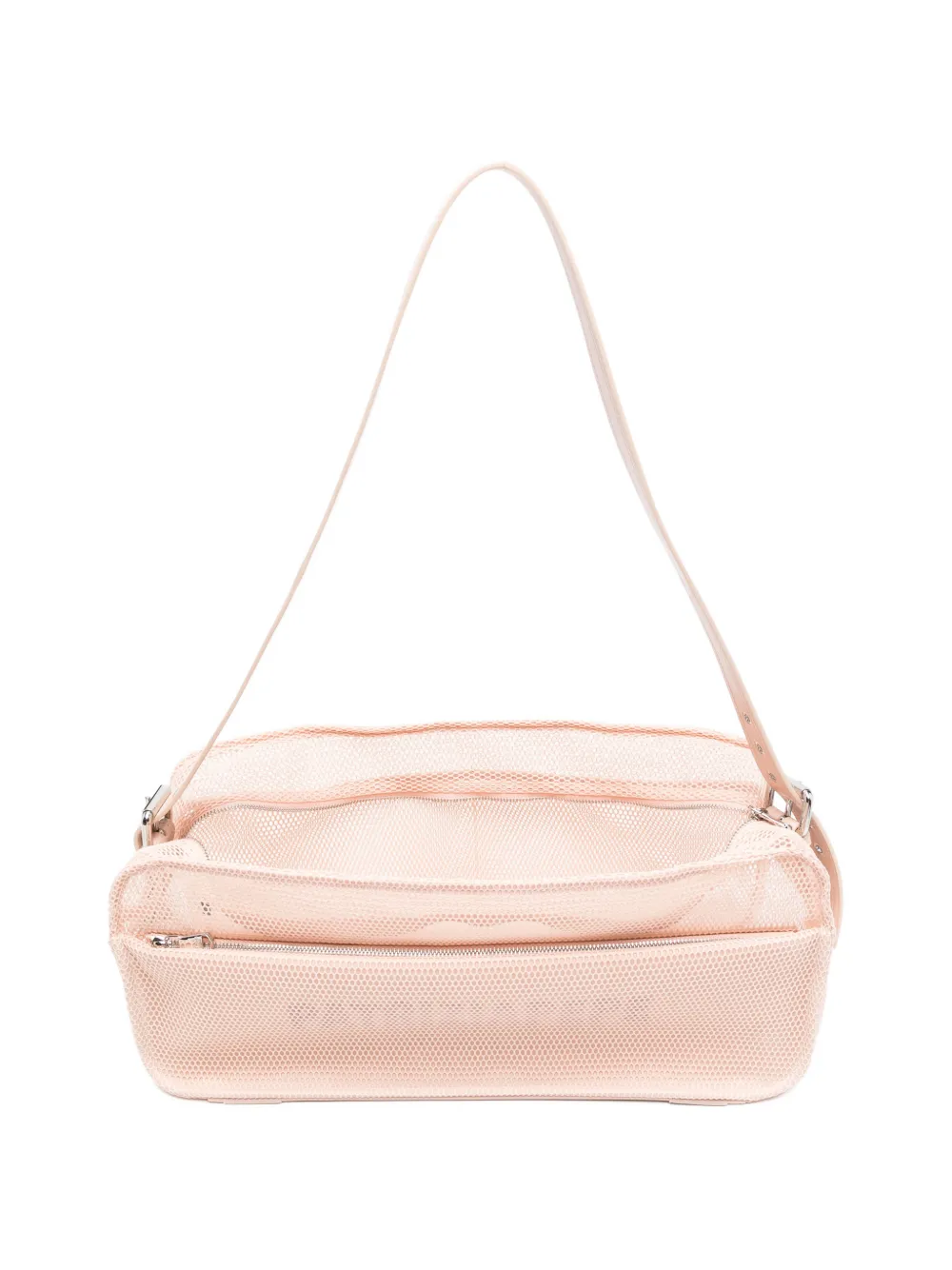 Patrizia Pepe Mesh crossbodytas Roze