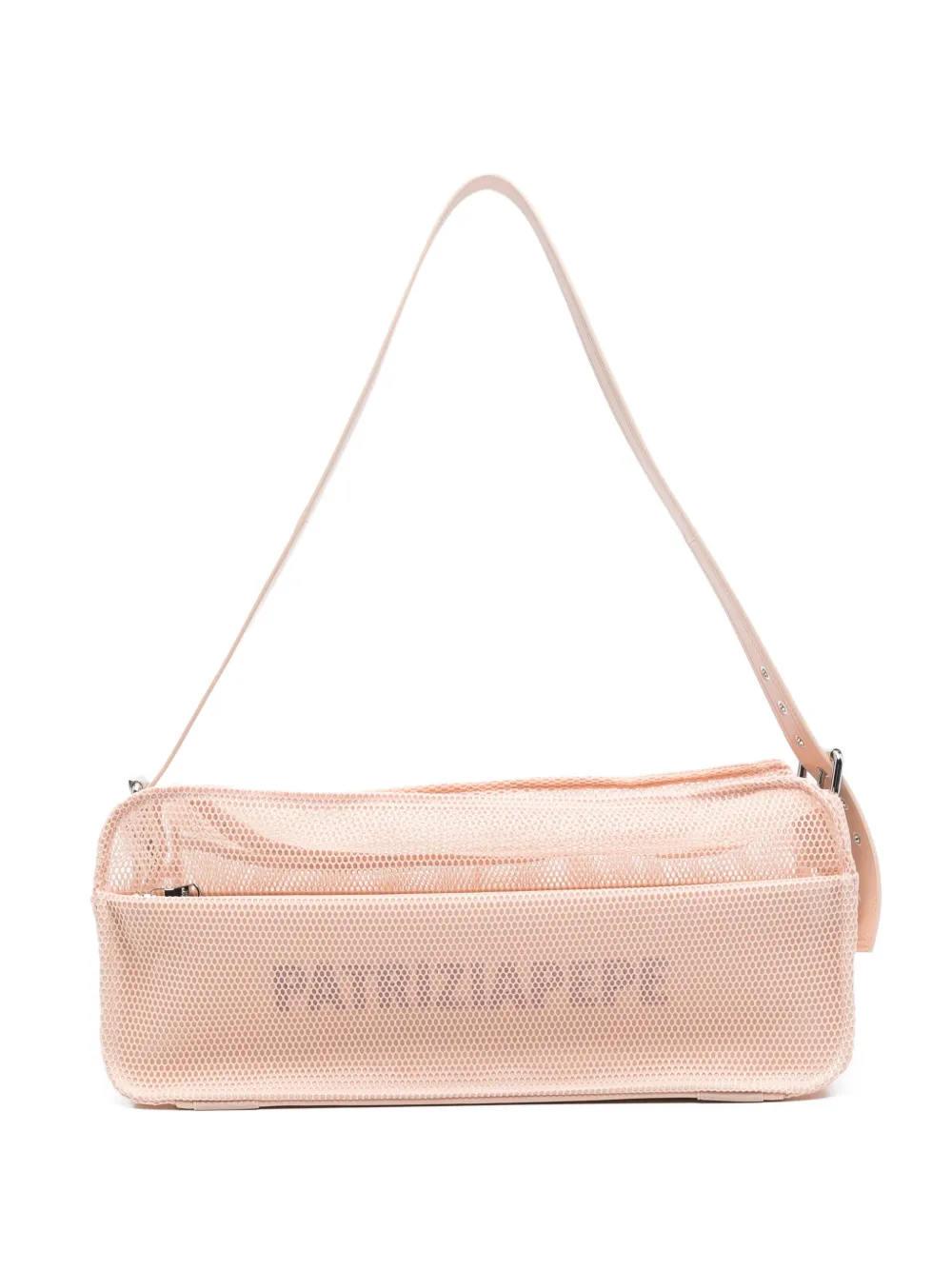 Patrizia Pepe mesh crossbody bag - Rosa