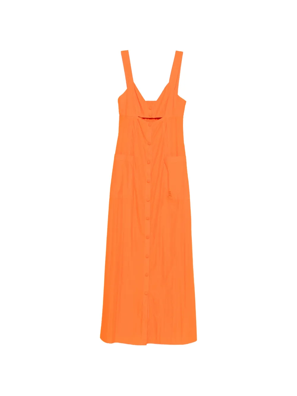 Patrizia Pepe V-neck maxi dress - Arancione