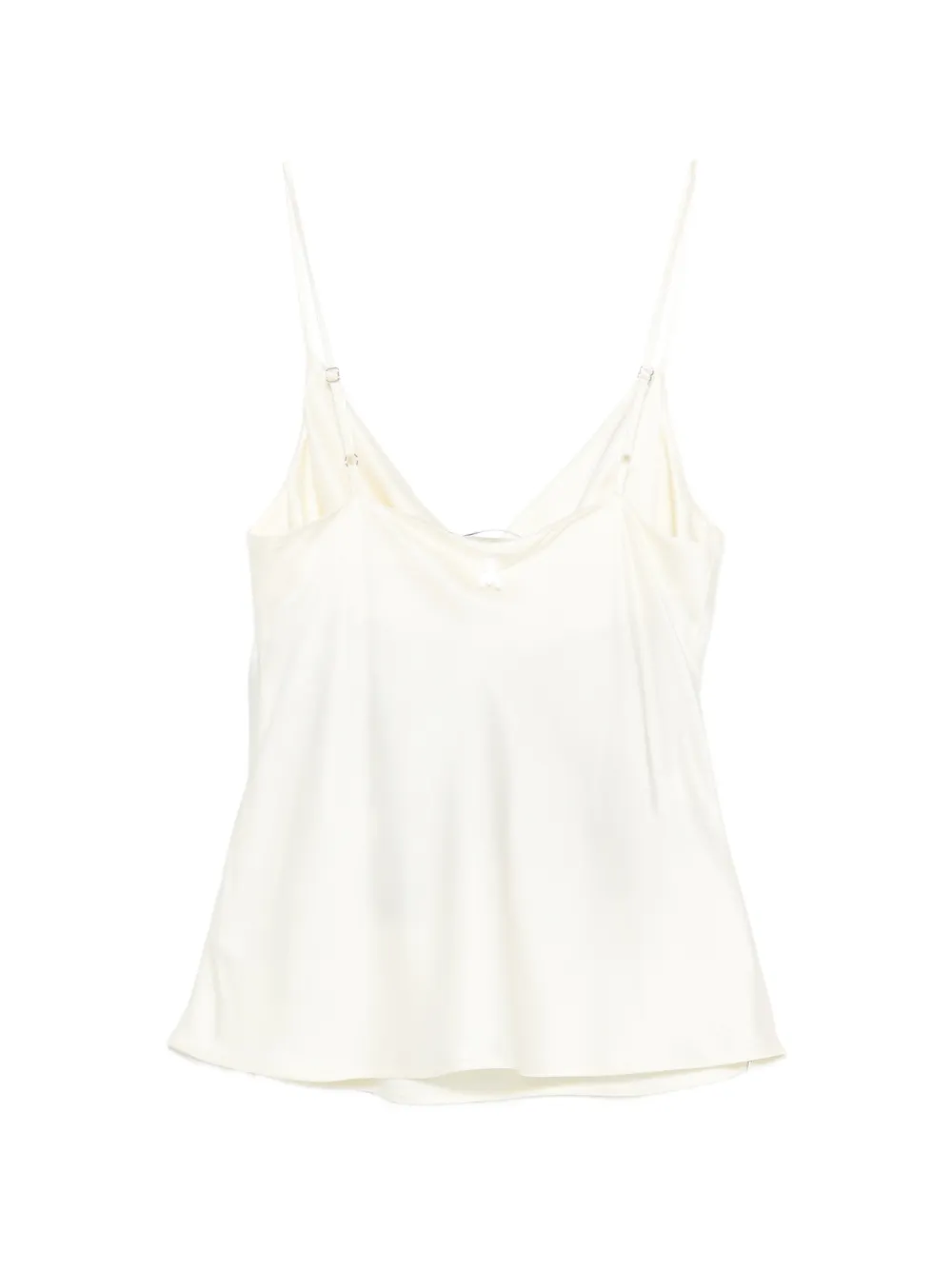 Patrizia Pepe Top met kanten detail Beige
