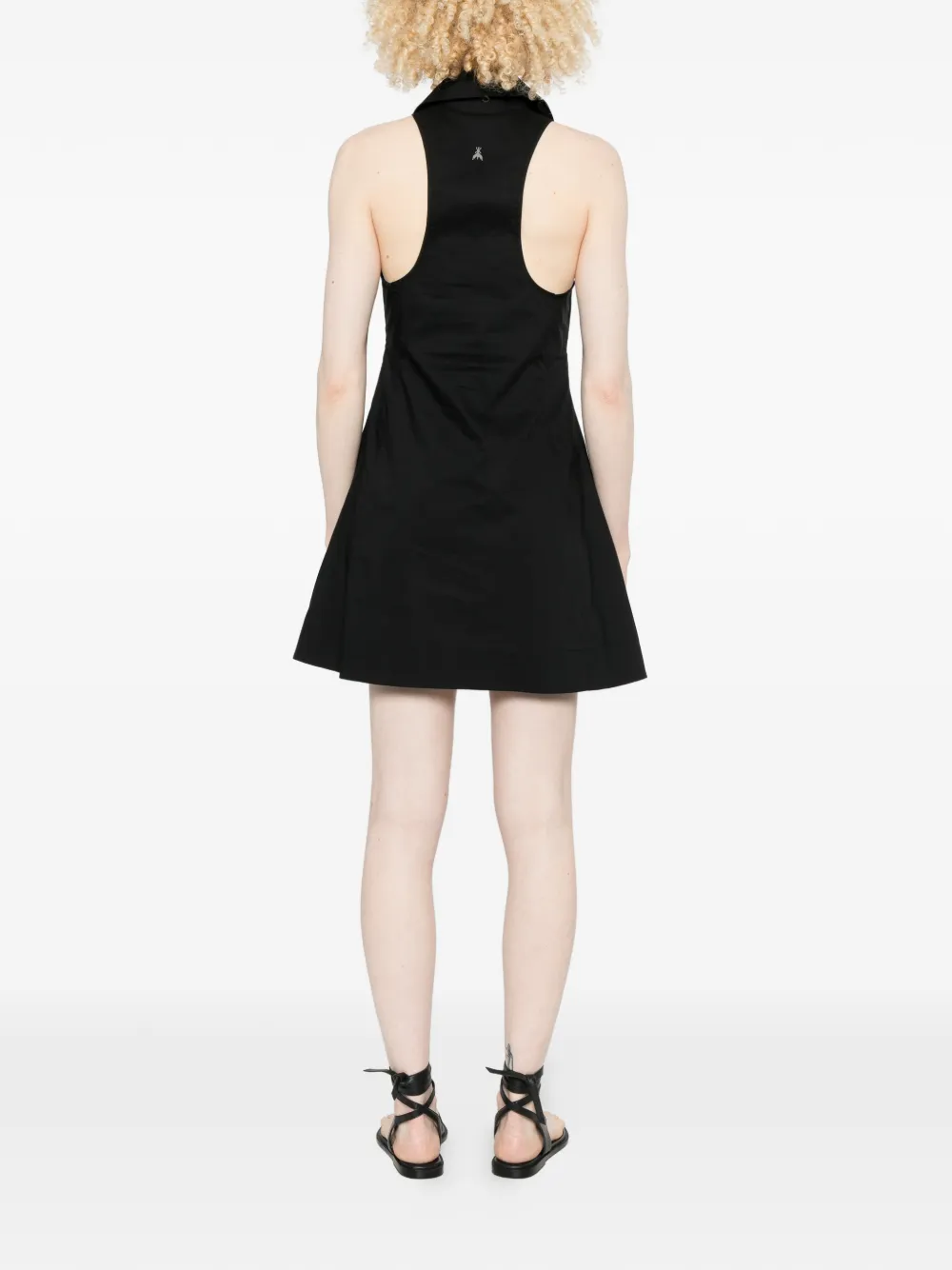 Patrizia Pepe Mini-jurk met V-hals Zwart