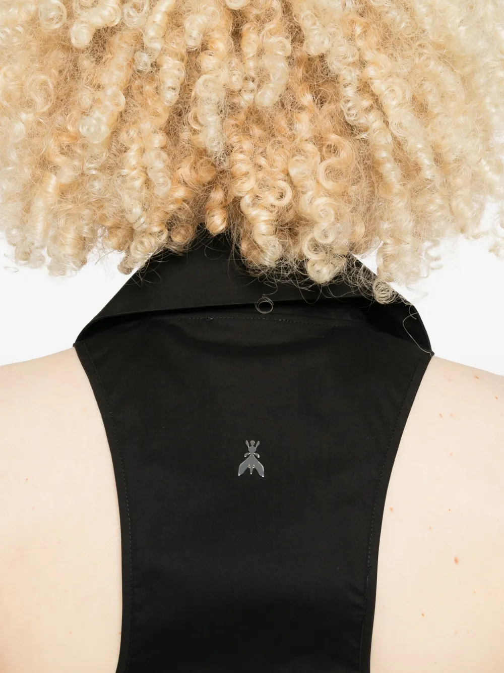 Patrizia Pepe Mini-jurk met V-hals Zwart