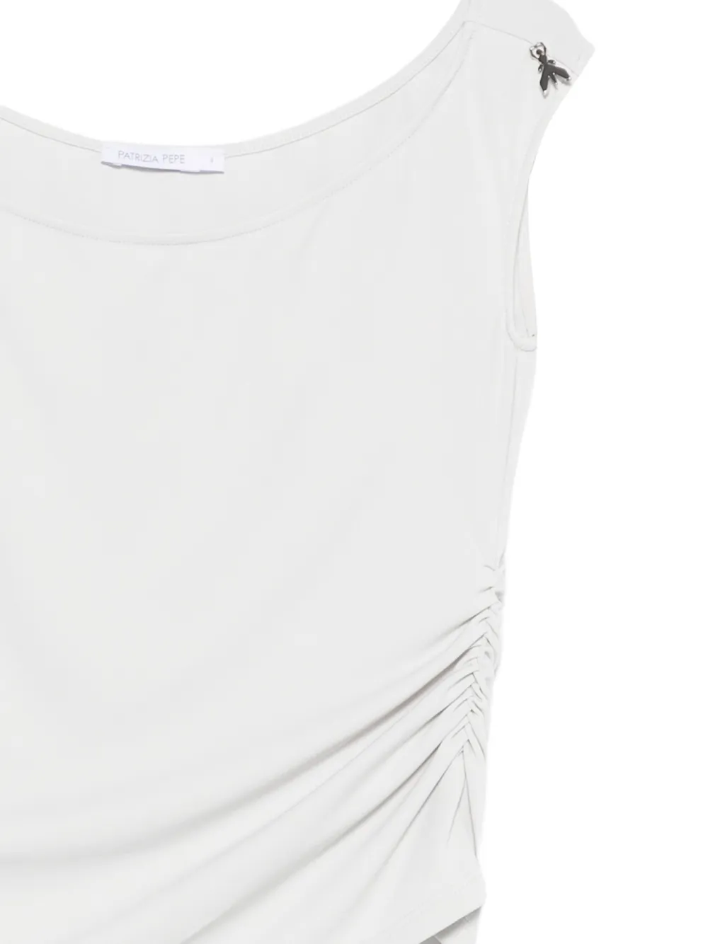 Patrizia Pepe Asymmetrische top Grijs