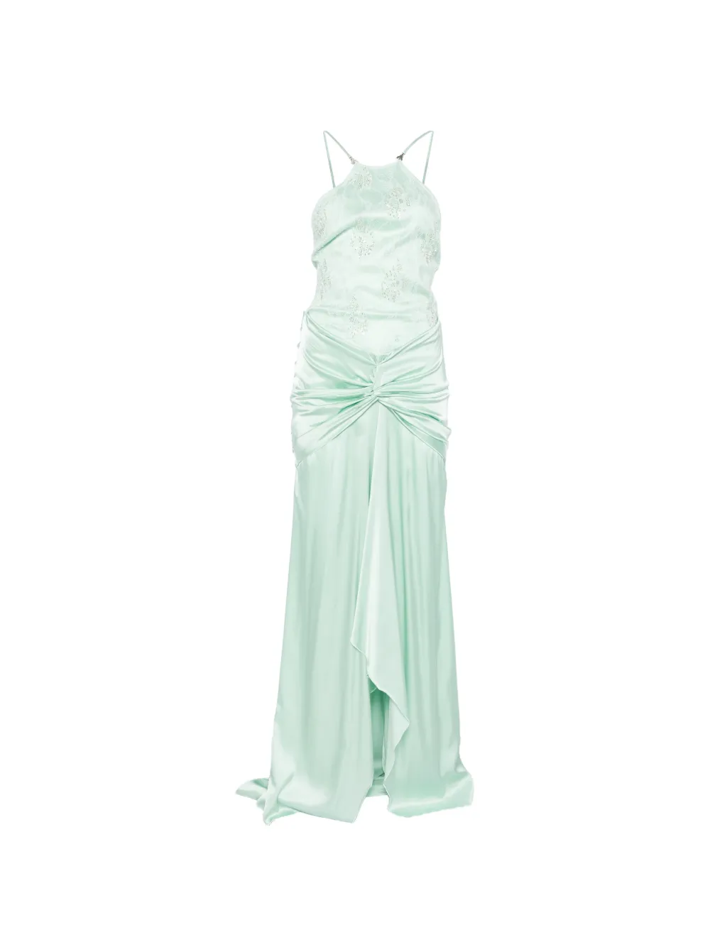 Patrizia Pepe maxi jewel insert dress - Verde